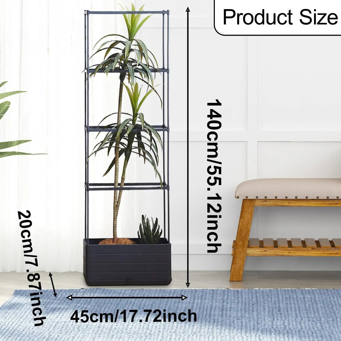 Vertical Self Watering Planter