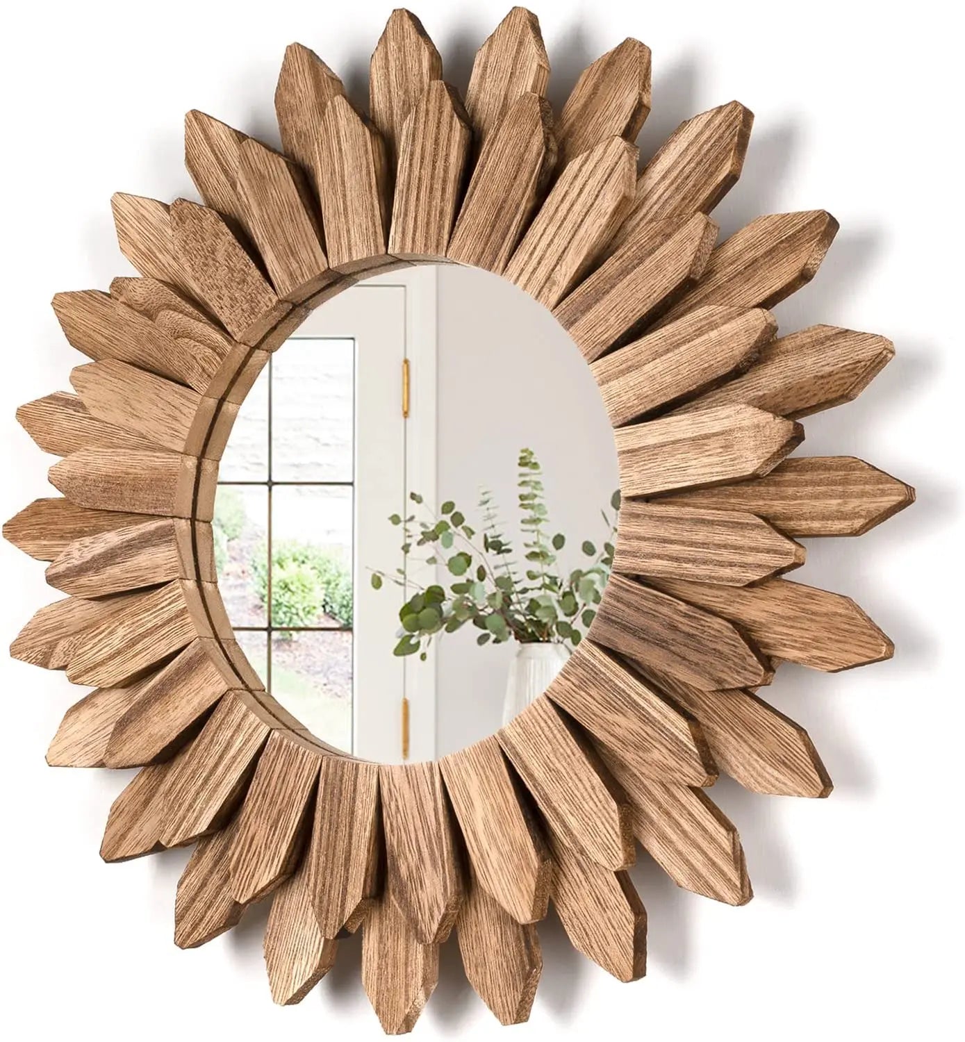 12 inch Sunburst Boho Mirror