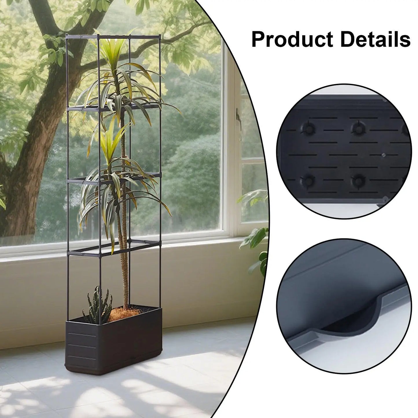 Vertical Self Watering Planter