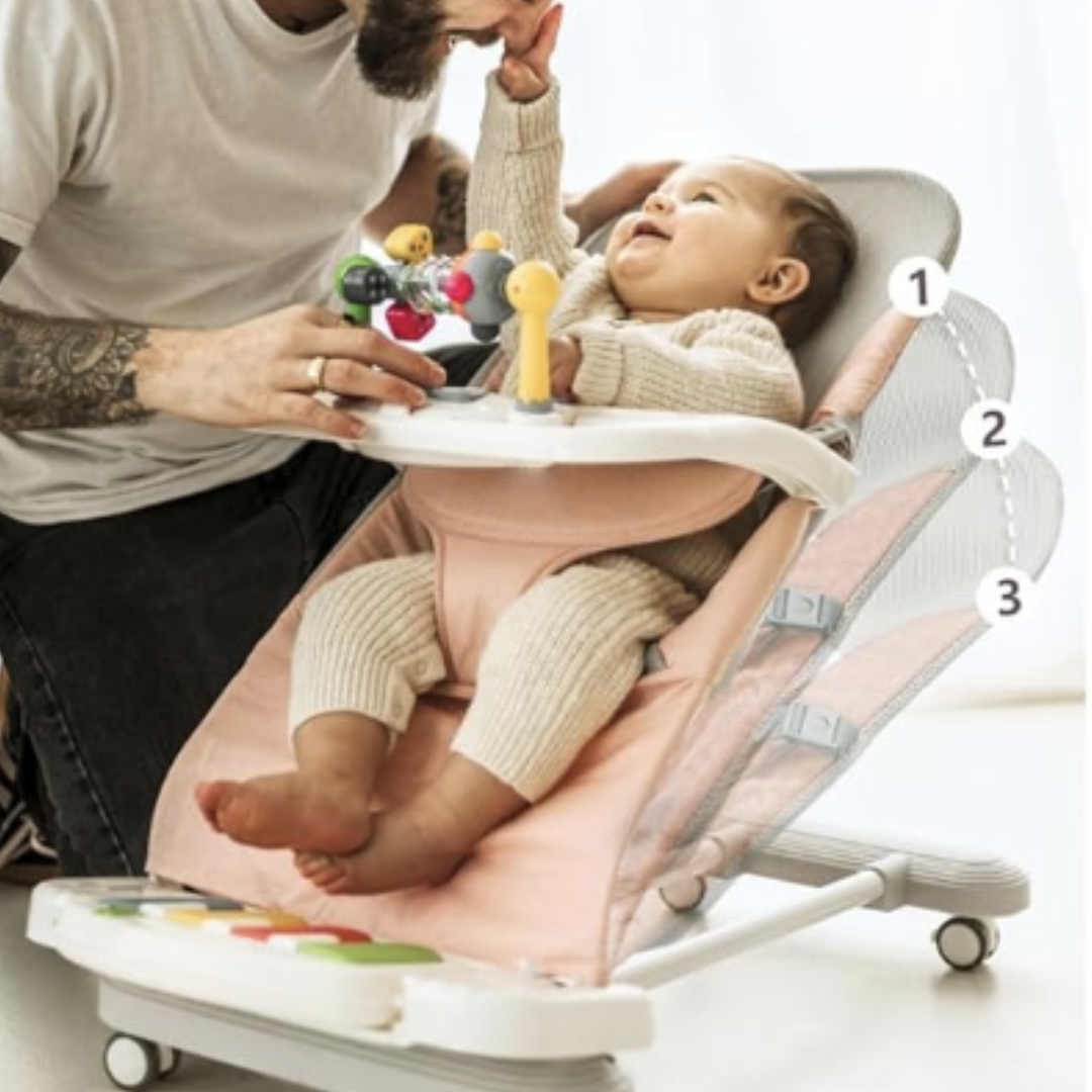 Montessori 4-In-1 Baby Bouncer