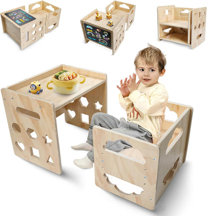 3-In-1 Montessori Table Set